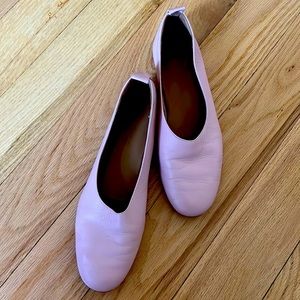 Everlane Pink Day Glove Flats